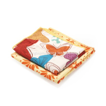 Microfiber printed polish cloth